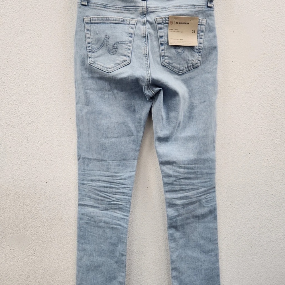 AG Adriano Goldschmied Light Blue Sz 24 NWT